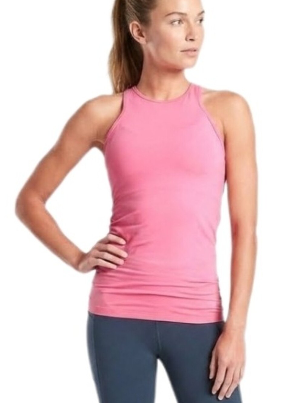 Athleta Contemplation Tank Top Pink Size S